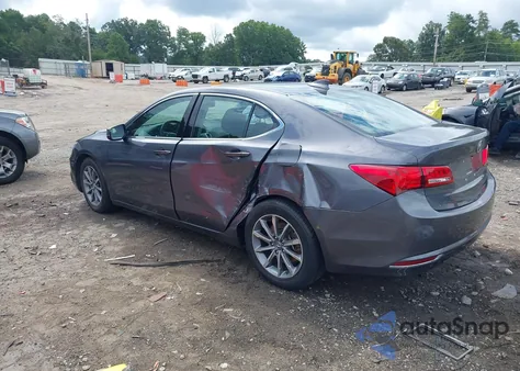 2018 Acura Tlx из США, поврежденный, VIN 19UUB1F35JA004562